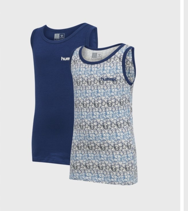 HUMMEL TOP CHŁOPIĘCY 2 PACK 110/116 CM 1A3G6_D*