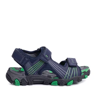 Sandały Superfit 6-00100-81 S Granatowy - Buty dla chłopców - miniaturka - grafika 1