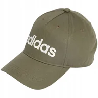 Czapki i chusty sportowe męskie - Czapka z daszkiem adidas Daily Cap khaki IJ2992 Młodzieżowa - miniaturka - grafika 1