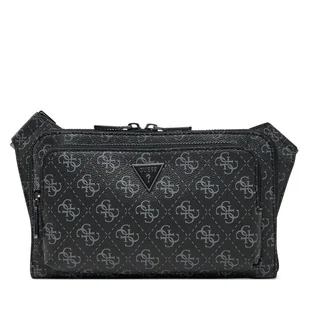 Saszetka Guess HMMILO P5214 Czarny - Torby męskie - miniaturka - grafika 1