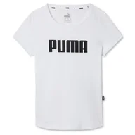 Odzież sportowa dziecięca - T-shirt z krótkim rękawem dziewczynki Puma ESS - miniaturka - grafika 1