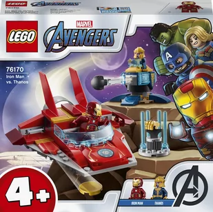 LEGO Marvel Iron Man kontra Thanos 76170 - Klocki - miniaturka - grafika 1