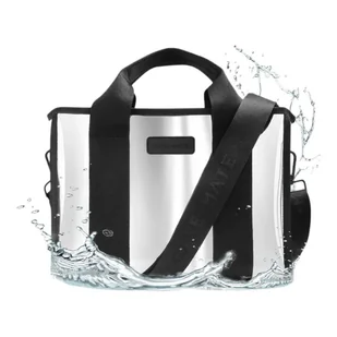Case-Mate Mini Travel Tote Bag - Wodoodporna torba podróżna na ramię (Silver Chrome) - Torby podróżne - miniaturka - grafika 1