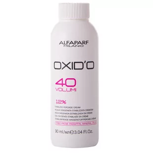 Alfaparf OXID'O H202 FREE FROM 2013 40VOL 90ML - Farby do włosów i szampony koloryzujące - miniaturka - grafika 1