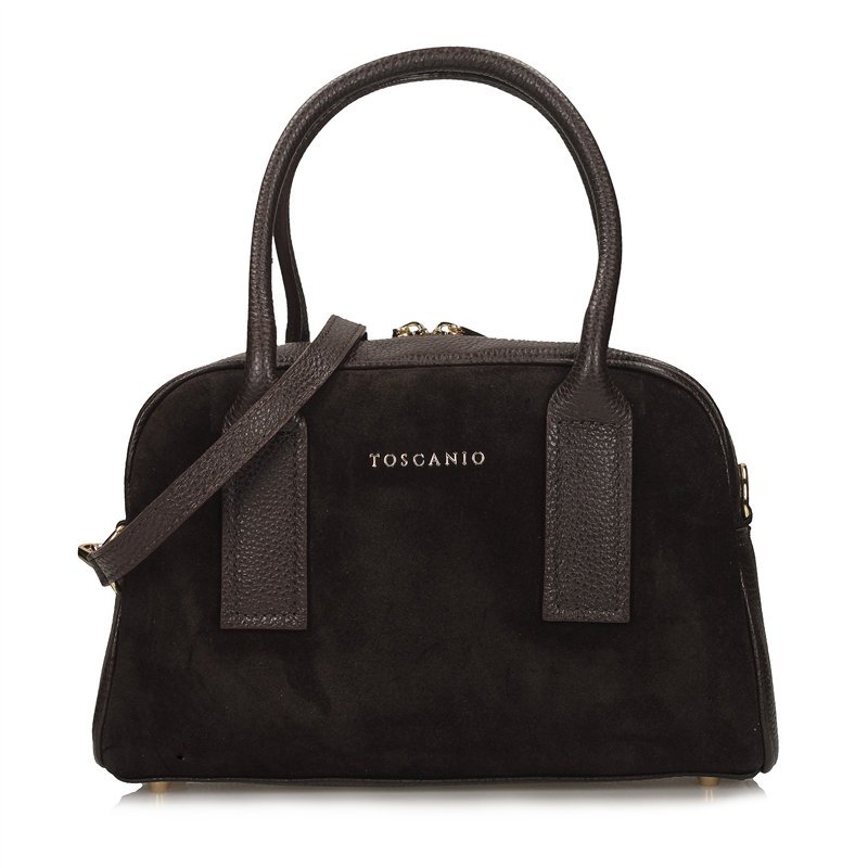 Elegancki skórzany kuferek Toscanio G122