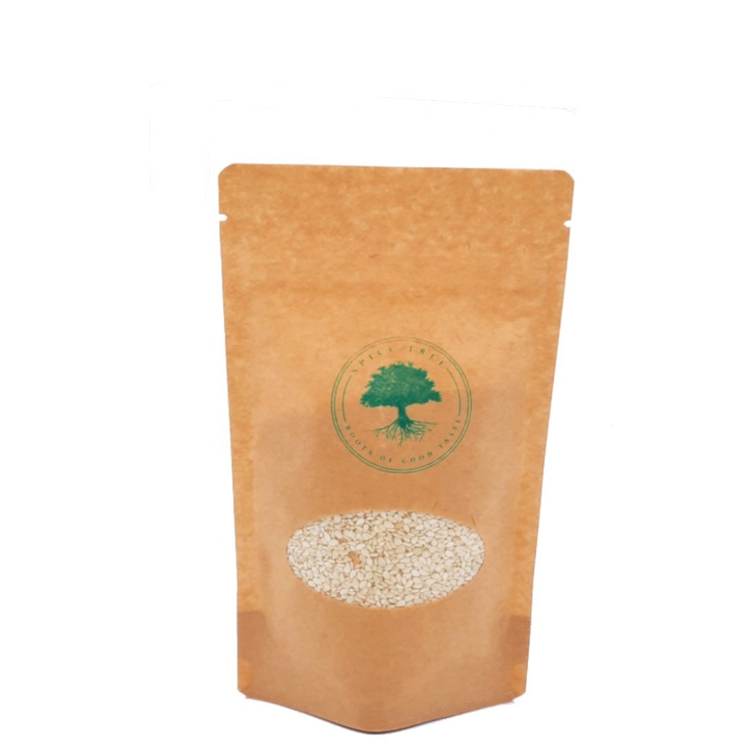Sezam łuskany BIAŁY 100g, 100% naturalny PREMIUM Spice tree