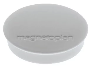 magnetoplan Magnesy discofix Standard w kolorze szarym średnica: 30 MM, 10 szt. 1664201 - Pozostałe akcesoria kuchenne - miniaturka - grafika 1