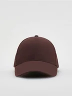 Czapki damskie - Reserved - Czapka z daszkiem - ciemnobrązowy - miniaturka - grafika 1