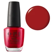 Lakiery hybrydowe - OPI Nail Lacquer, klasyczny lakier do paznokci, The Thrill Of Brazil NLA16, czerwony, 15ml - miniaturka - grafika 1