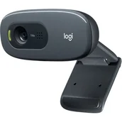 Kamery internetowe - Logitech Webcam C270 HD (960-001063) - miniaturka - grafika 1
