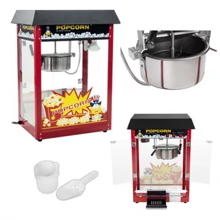 Royal Catering Maszyna do popcornu - czarny daszek - 1600 W RCPS-16E RCPS-16E - Inne urządzenia gastronomiczne - miniaturka - grafika 1