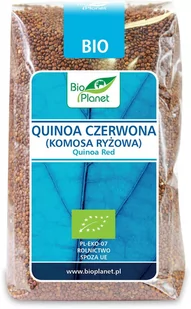 Bio Planet QUINOA CZERWONA (KOMOSA RYŻOWA) BIO 500 g - Bakalie - miniaturka - grafika 1