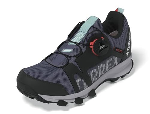 adidas Uniseks - dzieci Terrex Agravic BOA RAIN.RDY Trail Running Shoes, pure teal/ftwr white/core black, 29 EU