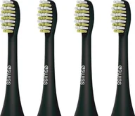 Końcówki do szczoteczek elektrycznych - Końcówka 4Swiss Daily Clean Czarna 4 szt. - miniaturka - grafika 1