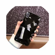 Etui i futerały do telefonów - Etui 3D Lustro Mirror Obudowa Diamond Stone SAMSUNG GALAXY S10e czarne - miniaturka - grafika 1