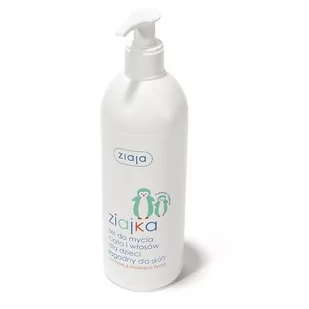 Ziajka żel do mycia ciała i włosów dla dzieci 400ml - Kosmetyki kąpielowe dla dzieci - miniaturka - grafika 1