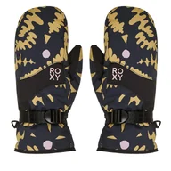 Rękawice narciarskie - Rękawice narciarskie Roxy Jetty Mitt ERJHN03266 Czarny - miniaturka - grafika 1