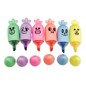 Zakreślacze - Jawi, Zakreślacze marchewki, 6 szt. - miniaturka - grafika 1