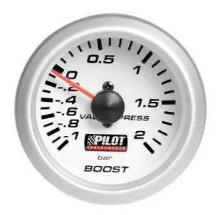 Pilot LA_10001 instrument montażowy, ciśnienie ładowania, podświetlany na niebiesko - Ciśnieniomierze do opon - miniaturka - grafika 1