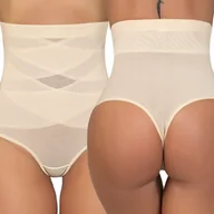 Majtki damskie - STRINGI wyszczuplające MAJTKI damskie MODELUJĄCE wygodne KORYGUJĄCE - miniaturka - grafika 1