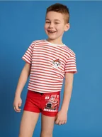 Kąpielówki męskie - Sinsay - Szorty kąpielowe Psi Patrol - czerwony - miniaturka - grafika 1