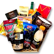 Zestawy upominkowe - Zestaw prezentowy Kosz prezentowy pełen pyszności Prezent na Święta Urodziny Podziękowania - miniaturka - grafika 1