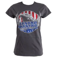 Bluzki damskie - bluzka damska LYNYRD SKYNYRD - EAGLE szara-XXL - miniaturka - grafika 1