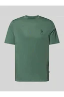 Koszulki męskie - T-shirt z wyhaftowanym detalem model JEPPE - Blend - miniaturka - grafika 1