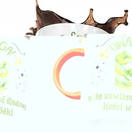 Kubki - Kubek Pomarańczowy Śmieszny Może Zawierać Wódke z Nadrukiem ze Zdjęciem + Opakowanie na prezent (wzór 04) - miniaturka - grafika 1