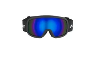 Gogle narciarskie - CRIVIT Gogle narciarskie i snowboardowe dla dzieci (Pełnoramowy, Czarny) - miniaturka - grafika 1