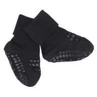 Skarpetki dla dzieci - GoBabyGo antypoślizgowe skarpetki do nauki chodzenia BAMBOO Dark Blue 6 m+ - miniaturka - grafika 1