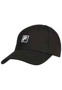 Czapki damskie - FILA Unisex BOTAD F-Box 6 Panel czapka baseballowa, czarna, rozmiar uniwersalny, czarny, jeden rozmiar - grafika 1