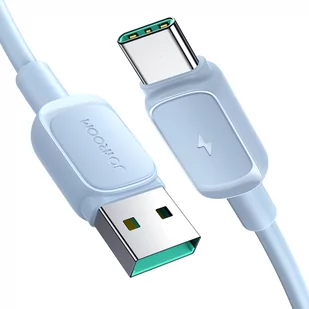Kabel przewód USB-A - USB-C 3A 1.2m niebieski - Kable USB - miniaturka - grafika 1