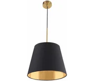 Lampy sufitowe - Żyrandol na lince ELENA 1xE27/20W/230V czarne - miniaturka - grafika 1