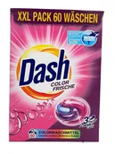 Środki do prania - Dash Kapsułki do prania Color Detergent 3in1 60 szt. - miniaturka - grafika 1