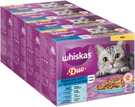 Mokra karma dla kotów - Zestaw WHISKAS DUO, saszetki, 96 x 85 g - Ocean Delights w galarecie - miniaturka - grafika 1