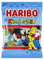 Żelki - Mix żelków i lukrecji Haribo KinderMix 185g - różne kształty - miniaturka - grafika 1