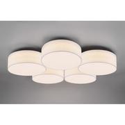 Lampy sufitowe - Trio Lugano LED lampa sufitowa 5-punktowa biała 621910501 621910501 - miniaturka - grafika 1