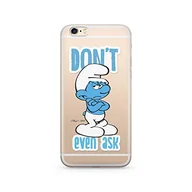 Etui i futerały do telefonów - ERT GROUP Oryginalne i oficjalnie licencjonowane etui na telefon komórkowy The Smurfs do iPhone 6, iPhone 6S, smerf, etui, etui z tworzywa sztucznego TPU chroni przed uderzeniami i zadrapaniami - miniaturka - grafika 1