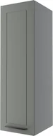 Meble kuchenne - Bergamo Szafka Wisząca Wysoka W4/30 Szary Mat - miniaturka - grafika 1
