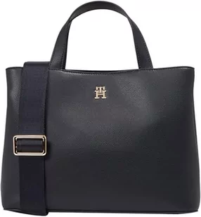 Tommy Hilfiger TH Essential SC Satchel Corp, niebieski (Space Blue), niebieski (Kosmiczny Błękit) - Torebki damskie - miniaturka - grafika 1