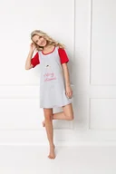 Bielizna nocna - Koszulka Cookie Grey Szary (Rozmiar L) - miniaturka - grafika 1