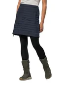Spódnice - Jack Wolfskin Iceguard spódnica damska, niebieski (Night Blue), XS - miniaturka - grafika 1