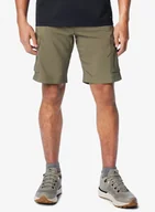 Odzież trekkingowa męska - Spodenki męskie Columbia Silver Ridge Utility Cargo Short - stone green - miniaturka - grafika 1
