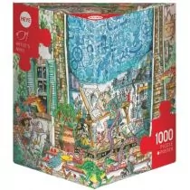 Heye Puzzle 1000 Szalony umysł artysty + plakat - - Puzzle - miniaturka - grafika 1