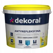 Farby wewnętrzne - Dekoral Polinak Plus Farba Akrylowa Biała 3 L. - miniaturka - grafika 1