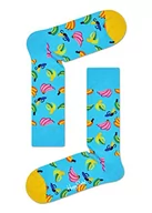Skarpetki męskie - Happy Socks Banana Sock, Skarpety dla kobiet i mężczyzn, Żółty-Zielony-Rosa-Pomarańczowy-Niebieski (41-46) - miniaturka - grafika 1