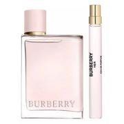 Zestawy perfum damskich - BURBERRY Her EDP 100ml + MINIATURA EDP 10ml - miniaturka - grafika 1