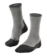 Skarpetki męskie - FALKE Tk2 Wool Silk M So skarpety trekkingowe męskie (1 szt.) szary szary (light grey 3400) 39-41 16355 - miniaturka - grafika 1