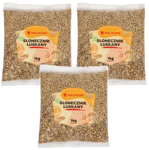 Zestaw słonecznik 3x1kg - Ziarna i nasiona roślin strączkowych - miniaturka - grafika 1